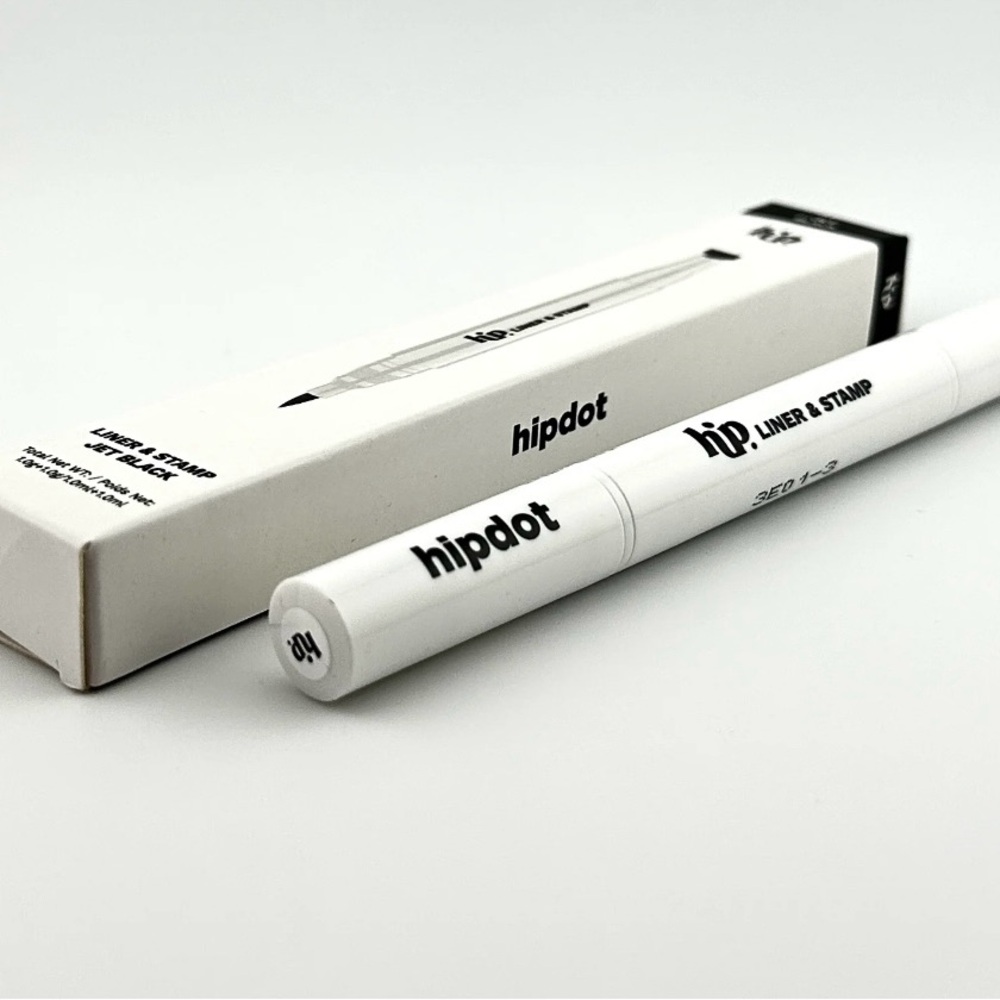 🖊️ Hipdot Eyeliner & Stamp in Jet Black NIB 📦